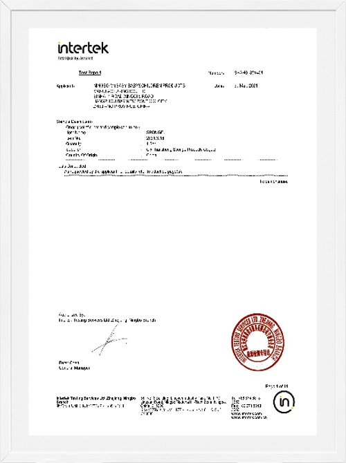 Certification